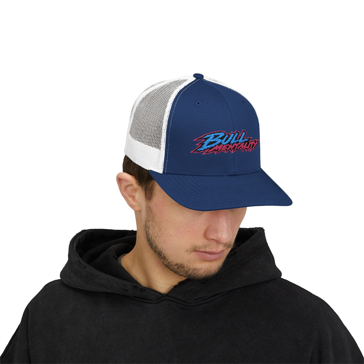 Bull Mentality BMX Trucker Cap -  Snapback Mesh Hat