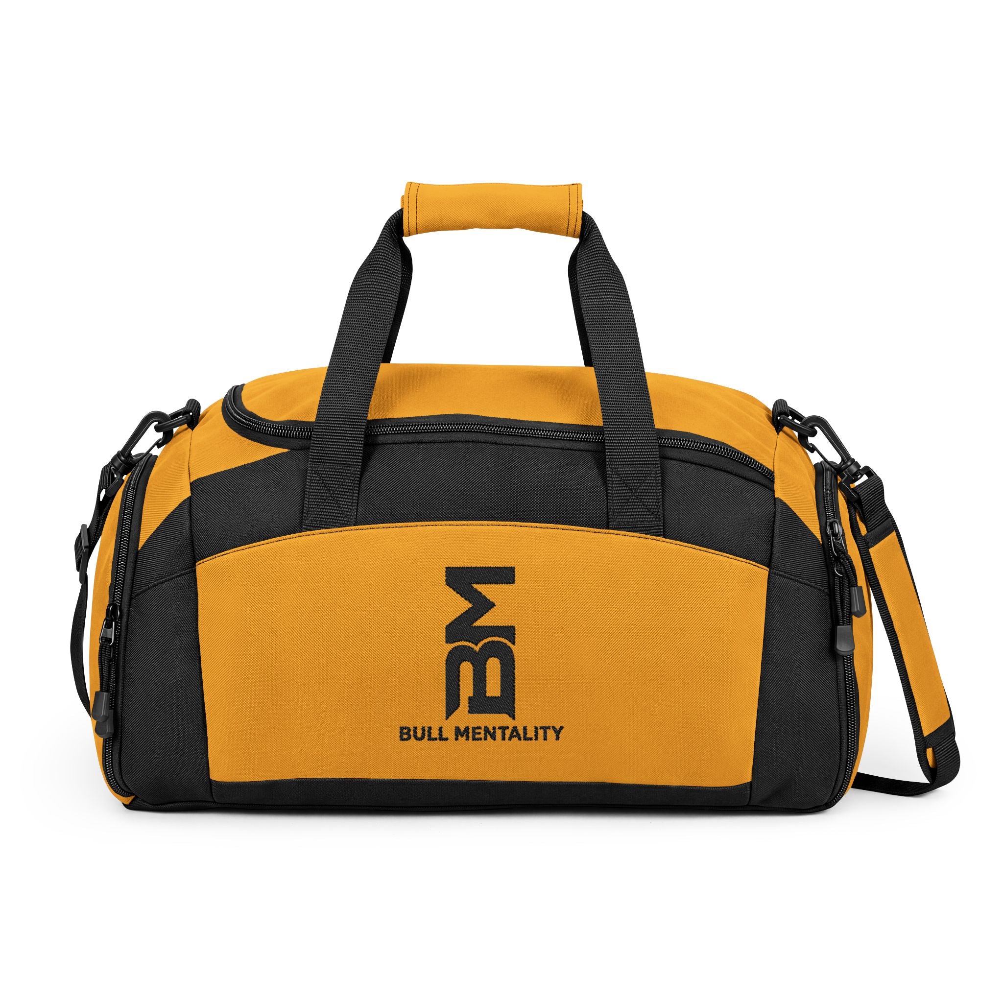 Bull Mentality Gym Bag – Durable Training Duffel with Shoulder Strap