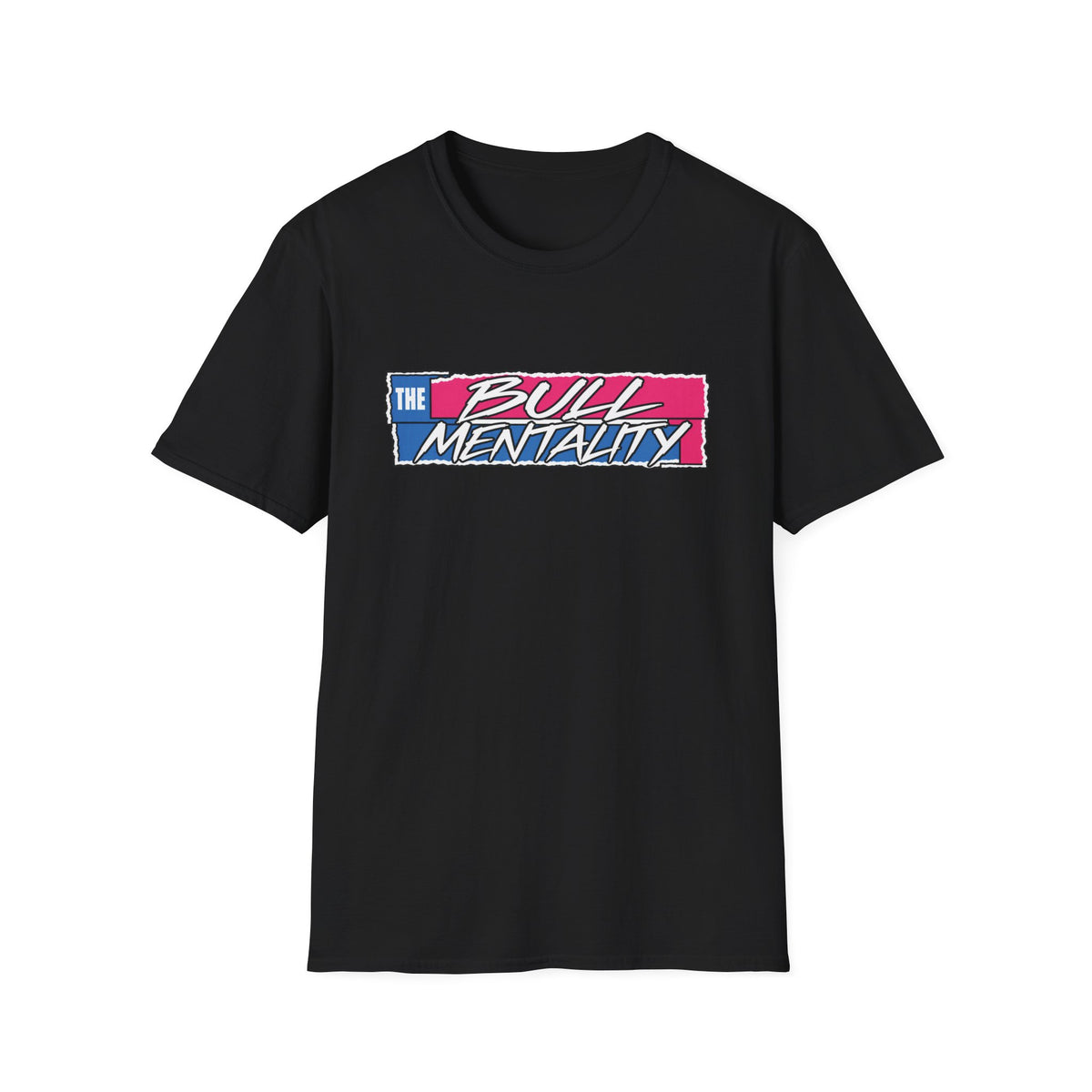 The Bull Mentality T-Shirt — Retro Script Graphic Tee