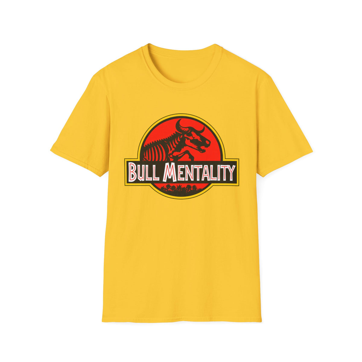 Retro JP Style Bull Mentality T-Shirt