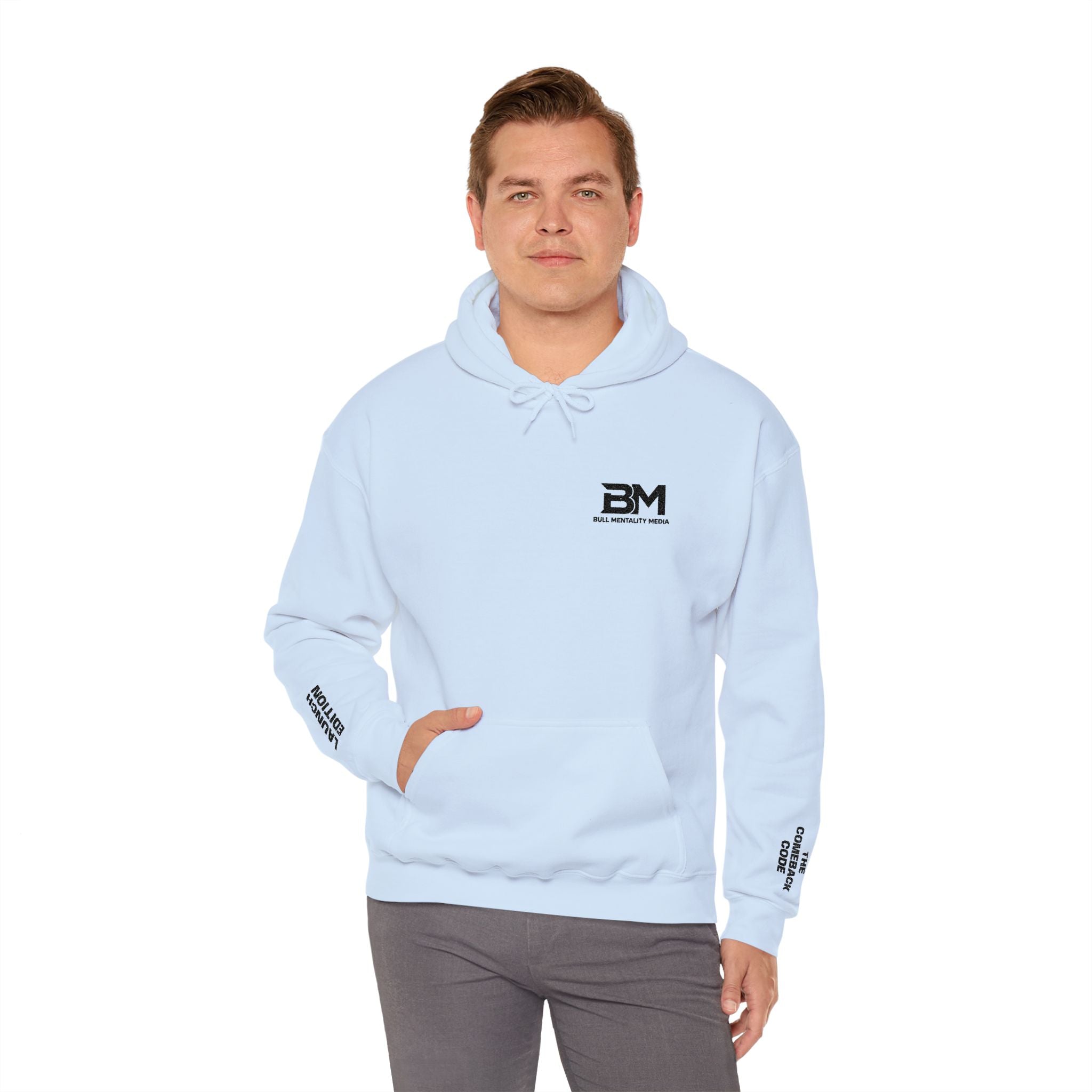 BM Logo Hoodie | Embroidered "Launch Edition"