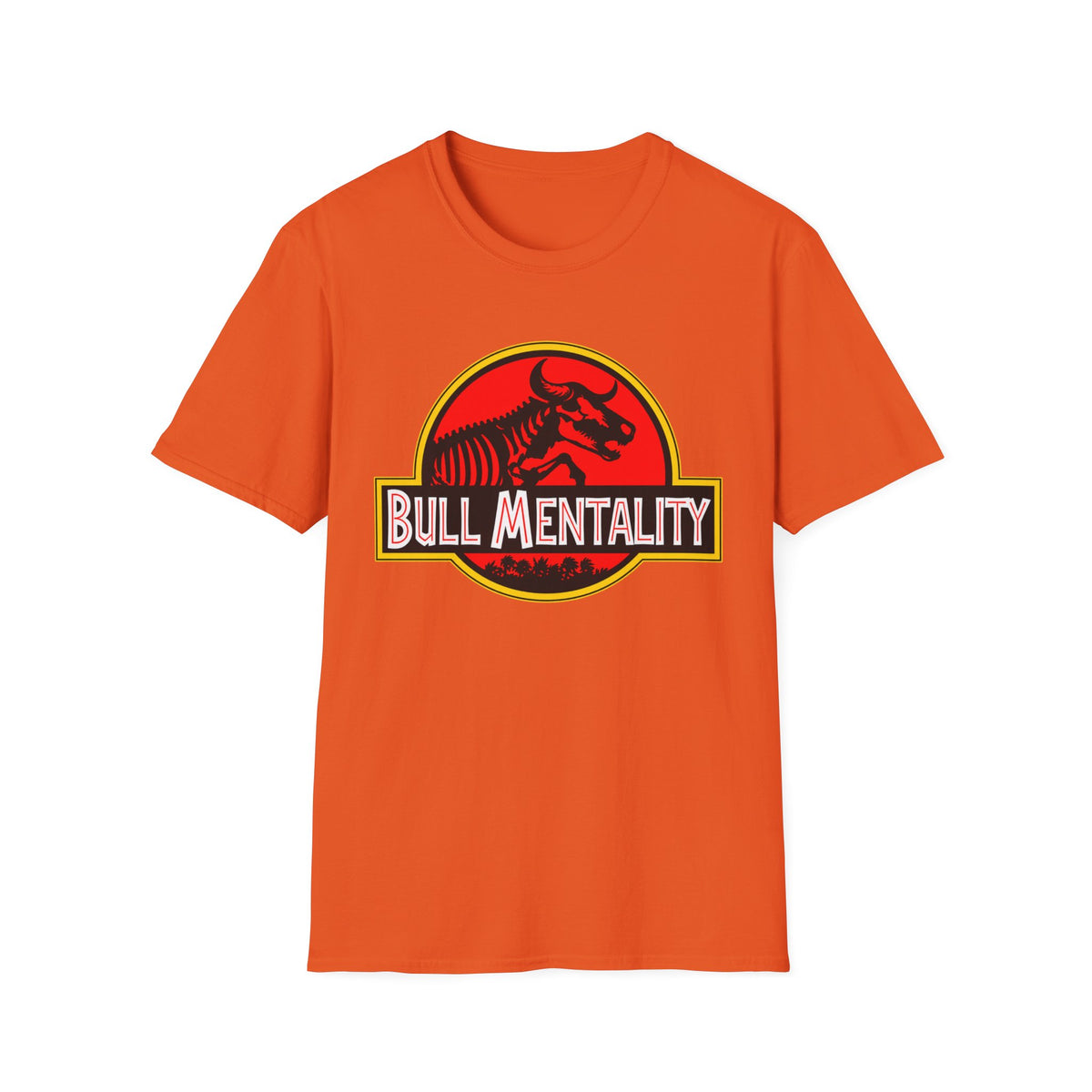 Retro JP Style Bull Mentality T-Shirt