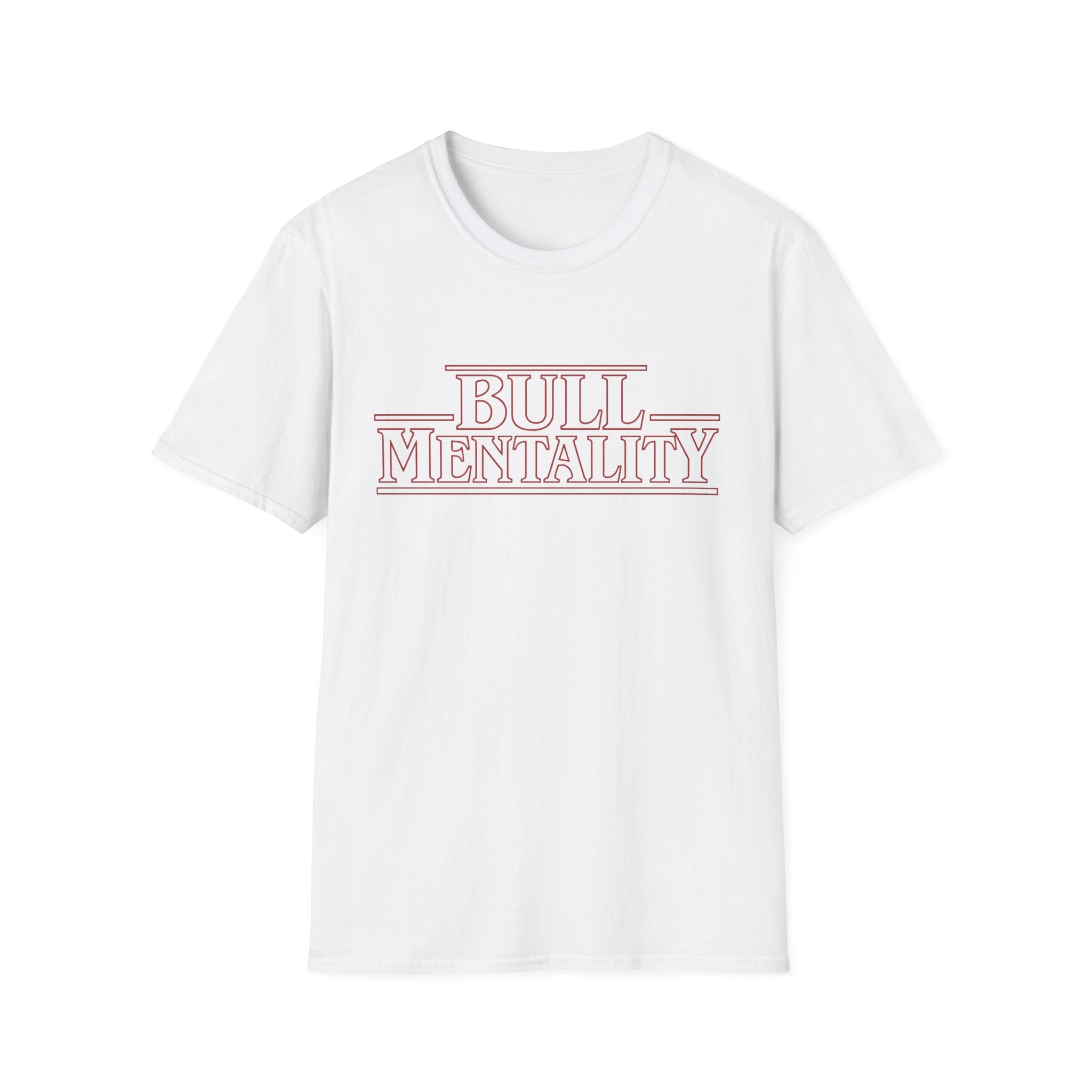 Bull Mentality T-Shirt — Vintage ST Letter Graphic Tee