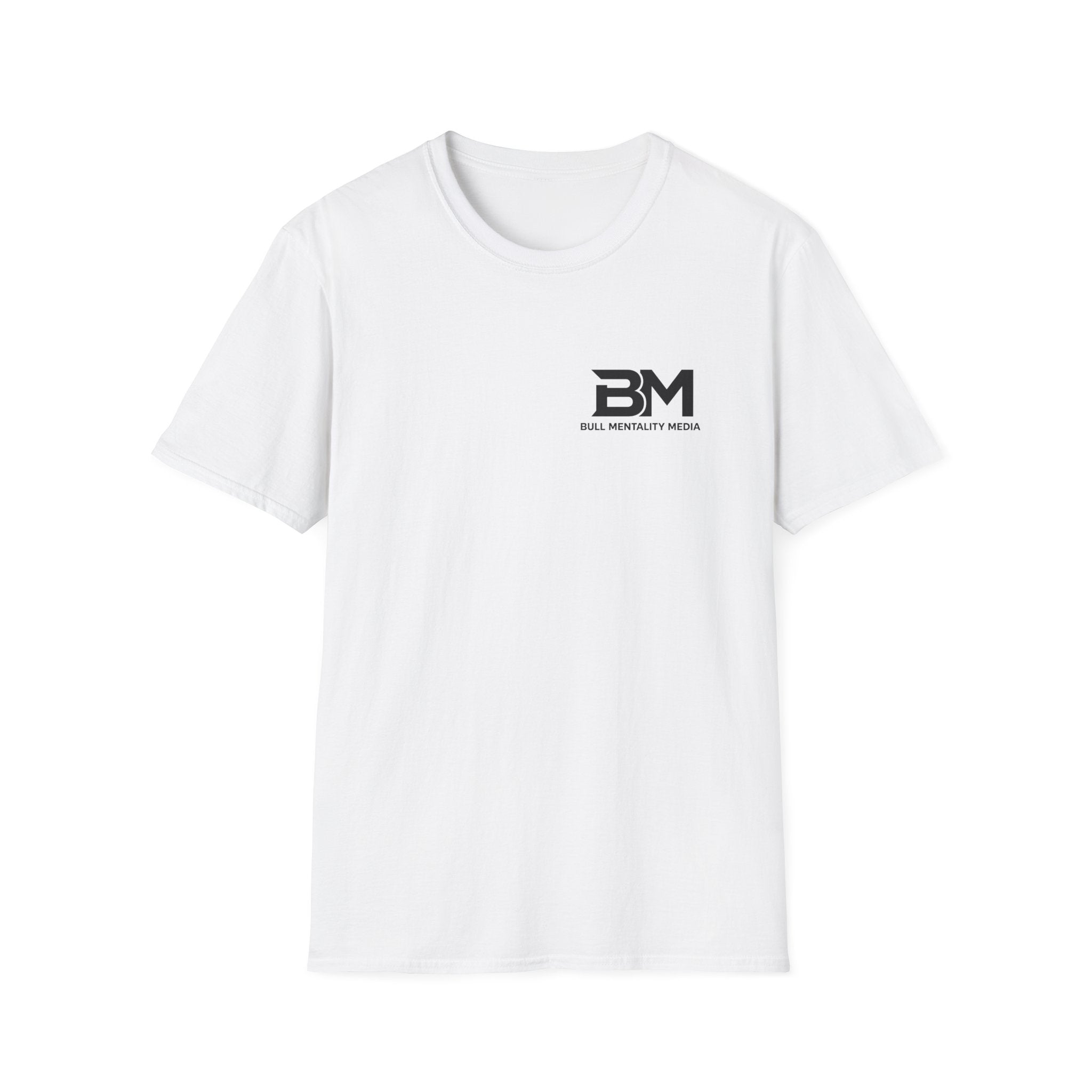 Blank White T-Shirt | Plain Pocketless Crew Tee