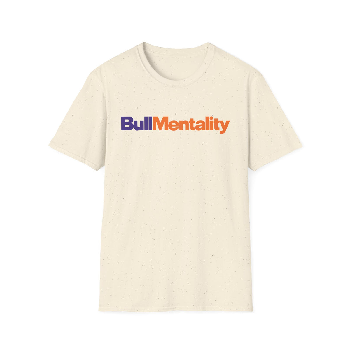 Bull Mentality T-Shirt — Bold Two-Tone Logo Tee