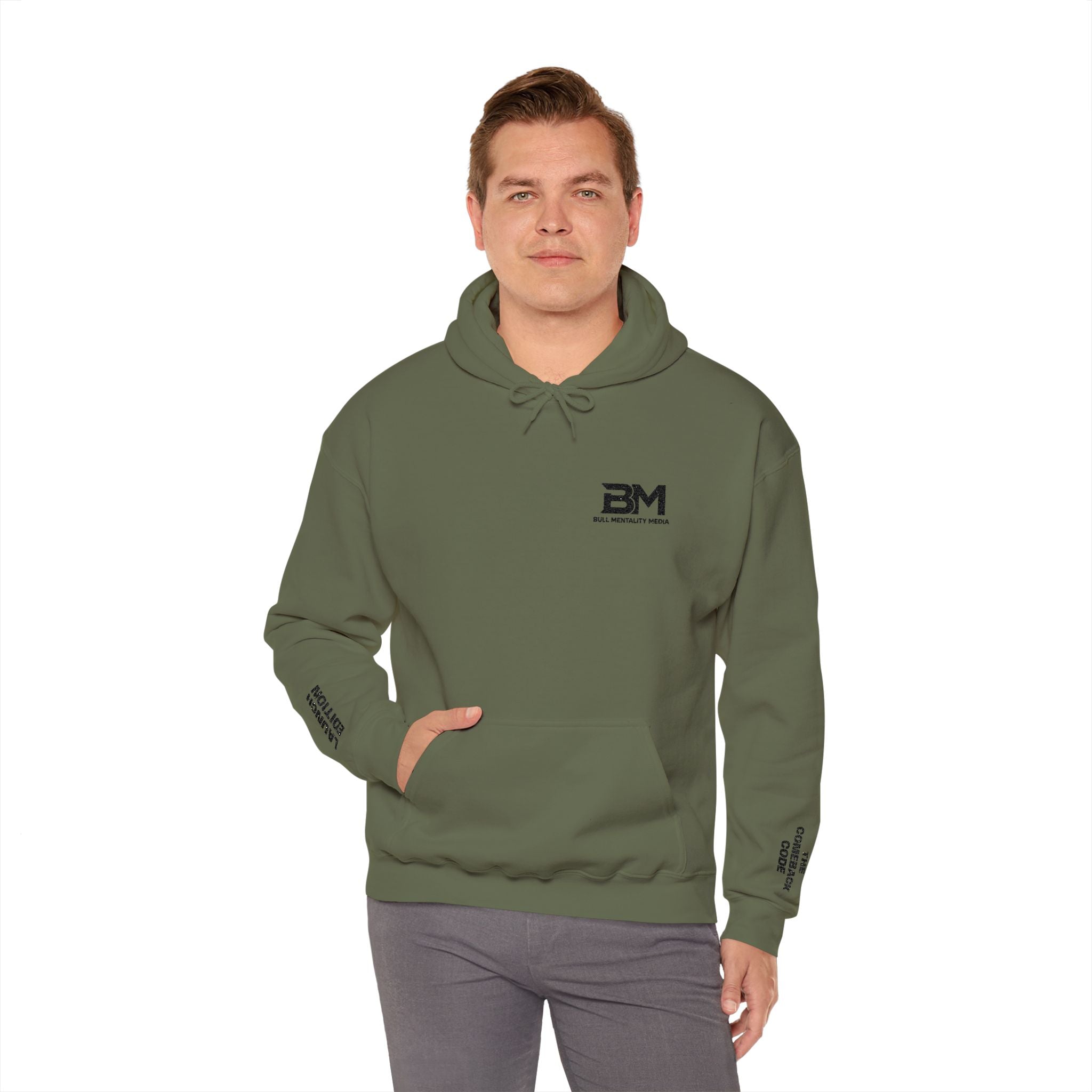 BM Logo Hoodie | Embroidered "Launch Edition"