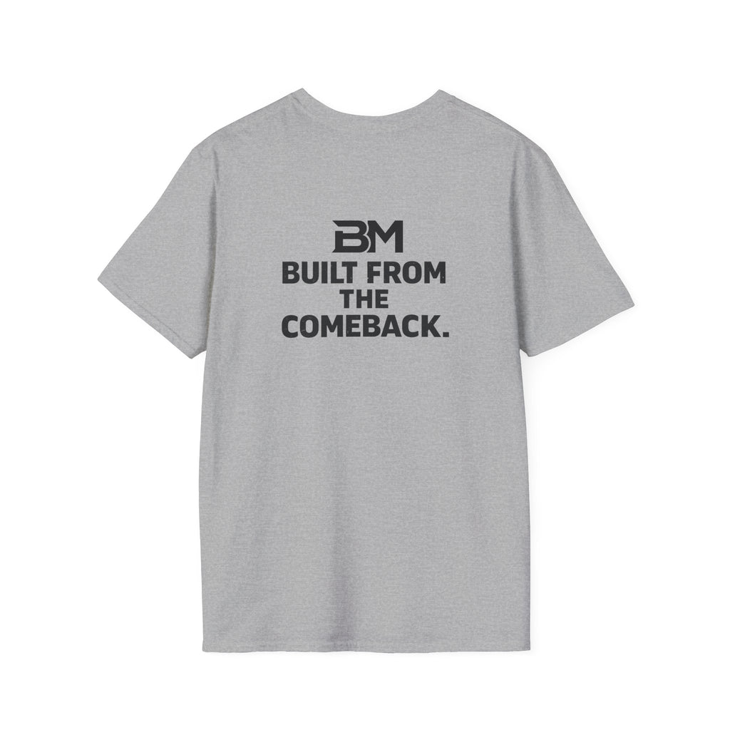 Blank White T-Shirt | Plain Pocketless Crew Tee