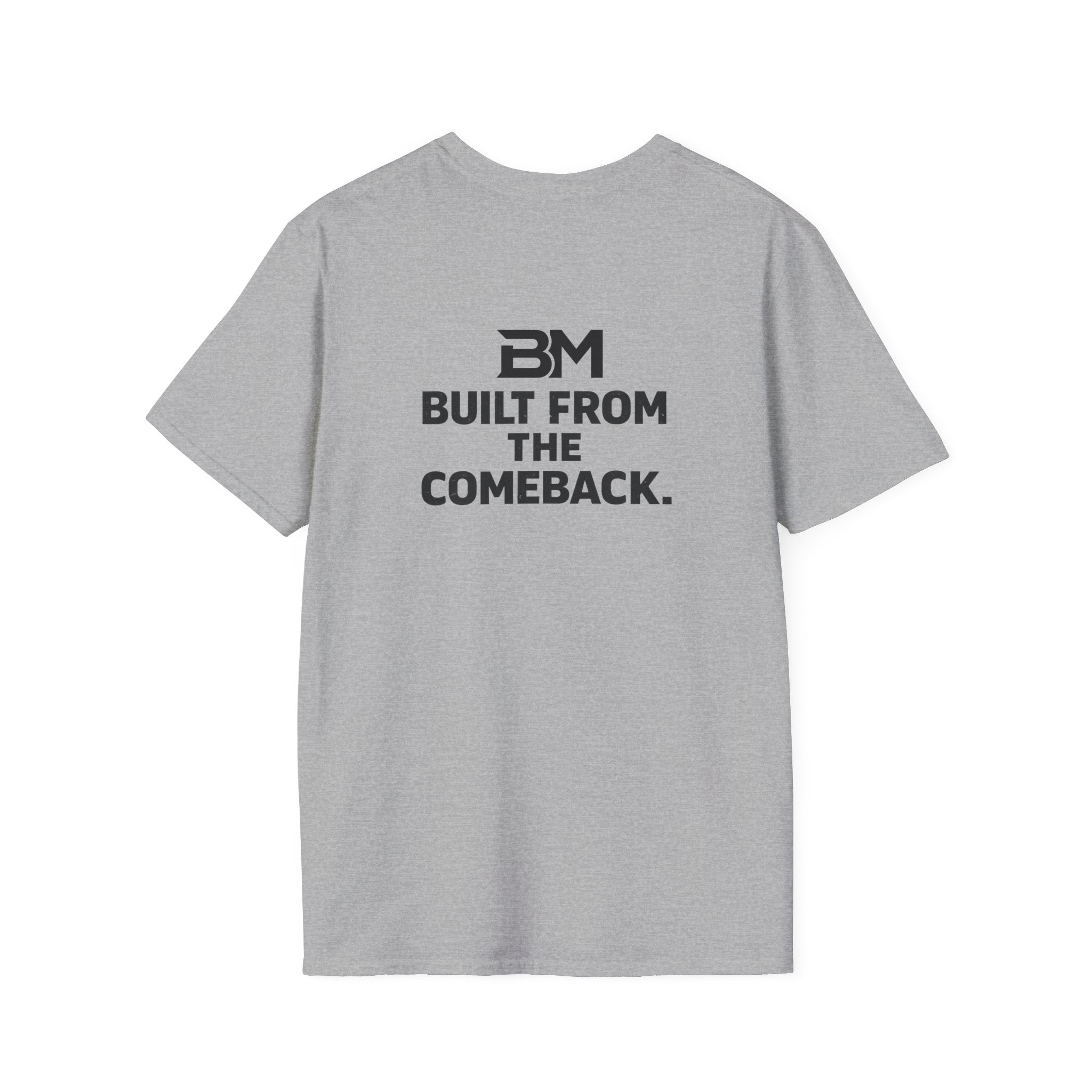 Blank White T-Shirt | Plain Pocketless Crew Tee
