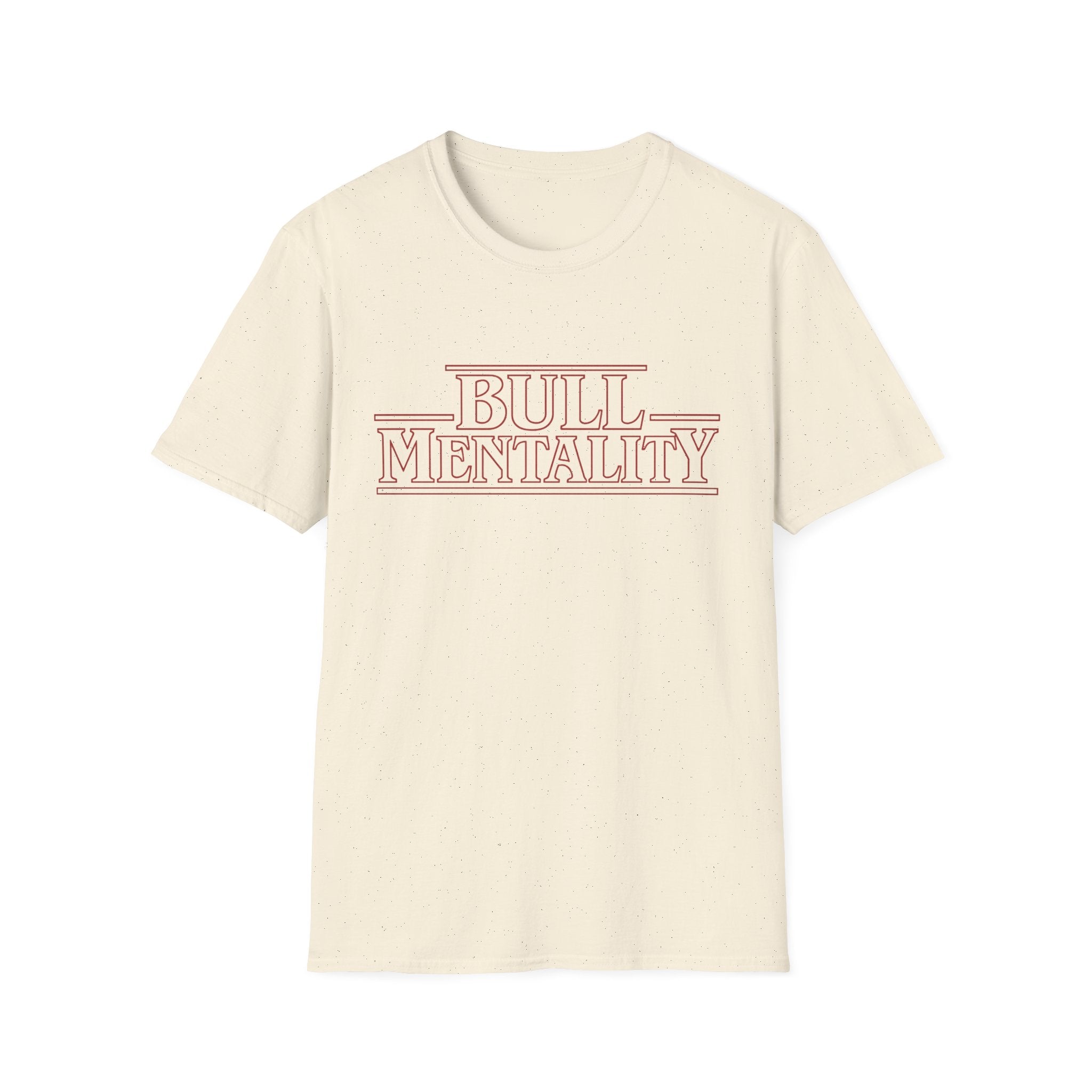 Bull Mentality T-Shirt — Vintage ST Letter Graphic Tee