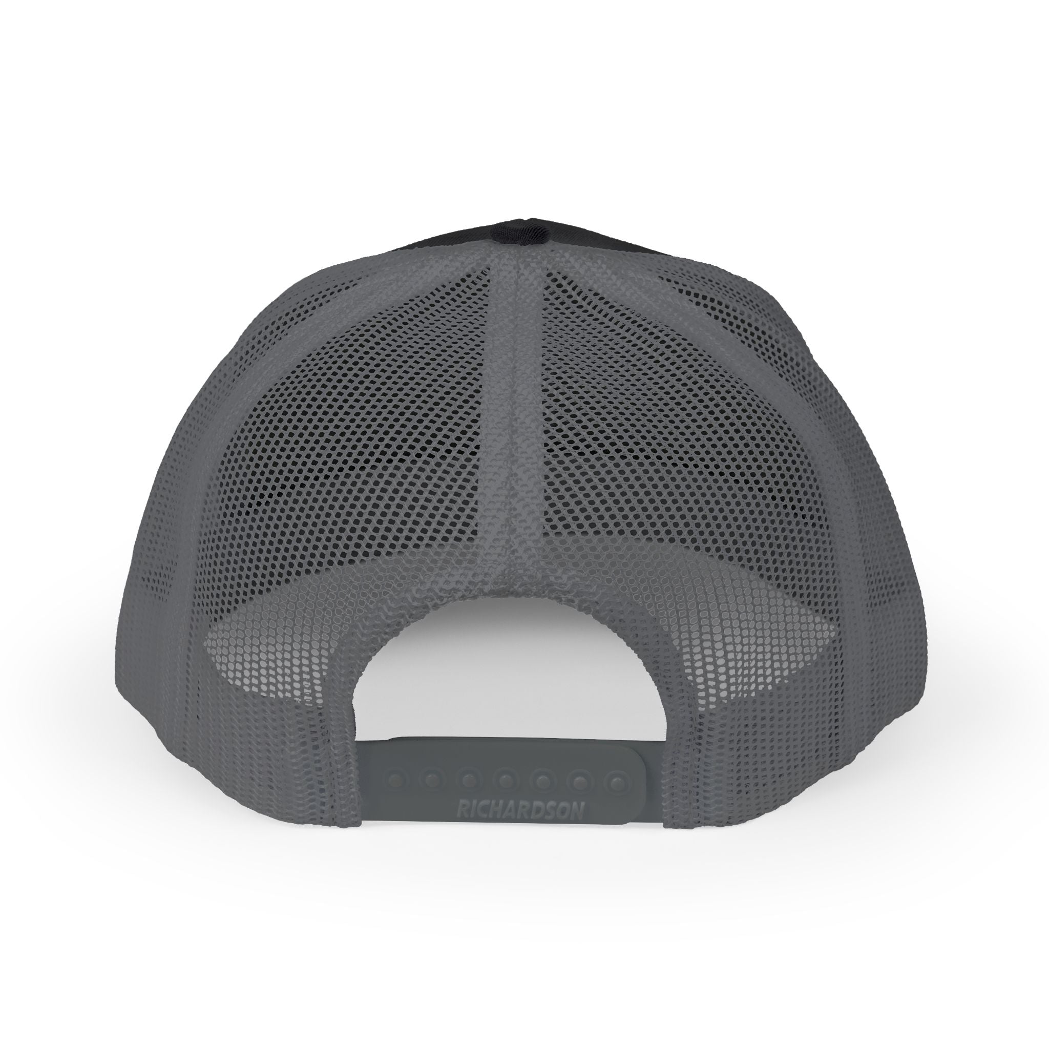BM Logo Snapback Trucker Cap — Bold Monogram Mesh Baseball Hat
