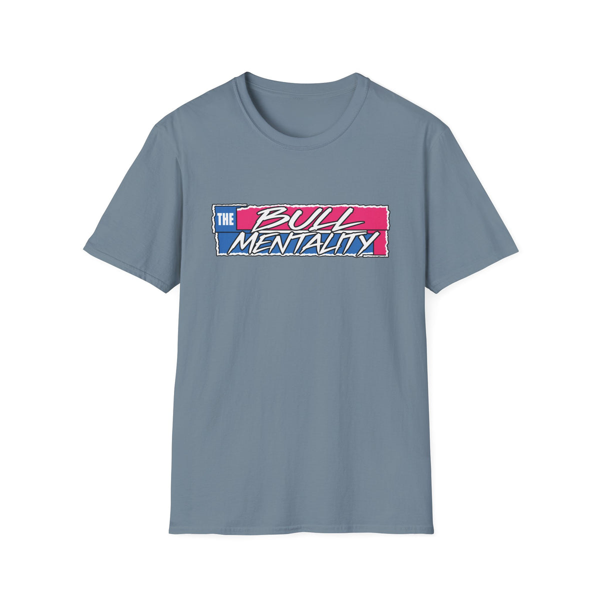 The Bull Mentality T-Shirt — Retro Script Graphic Tee