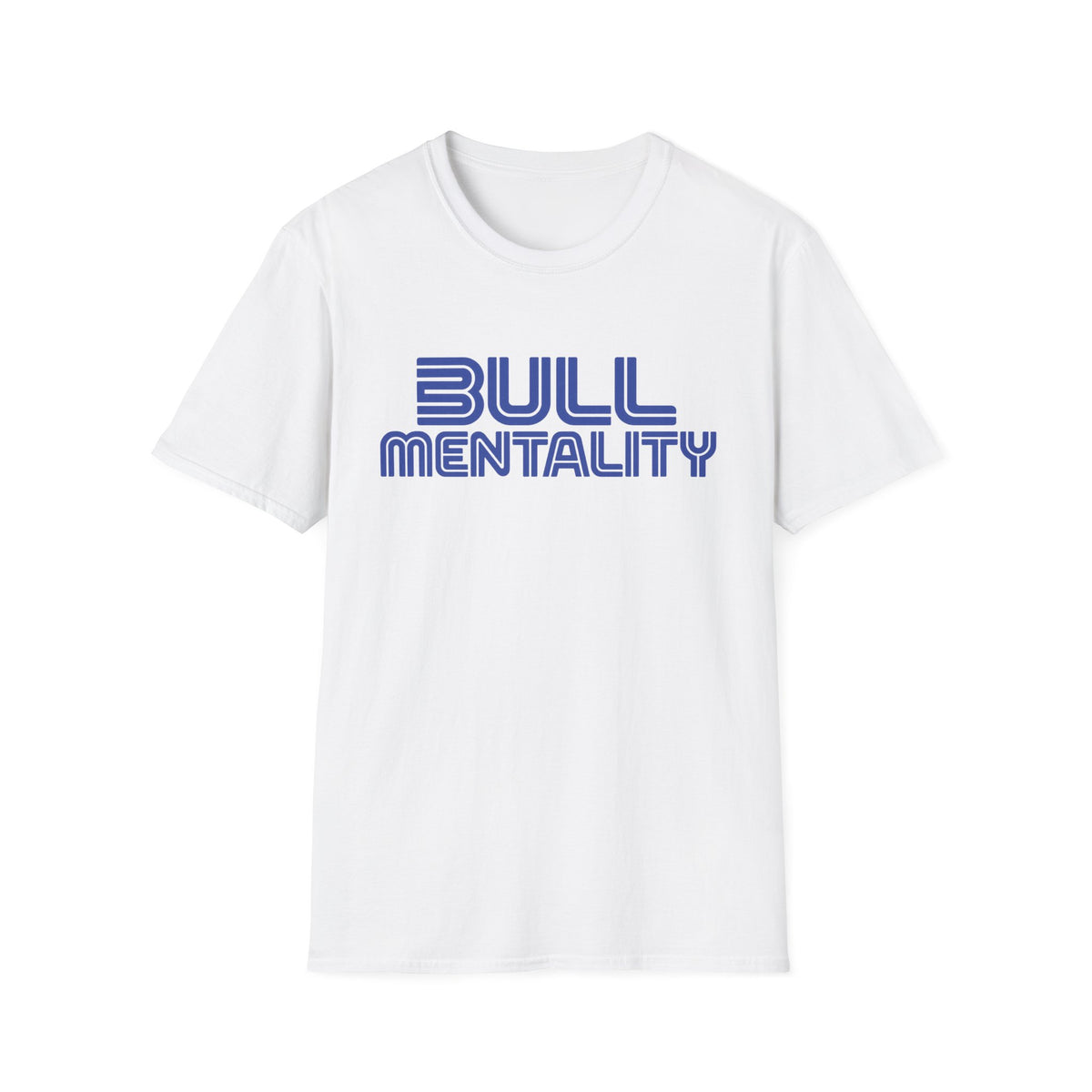 Bull Mentality T‑Shirt — Retro Athletic Graphic Tee