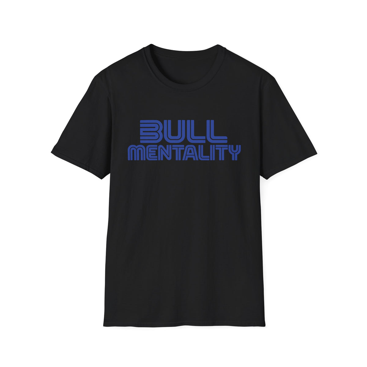 Bull Mentality T‑Shirt — Retro Athletic Graphic Tee