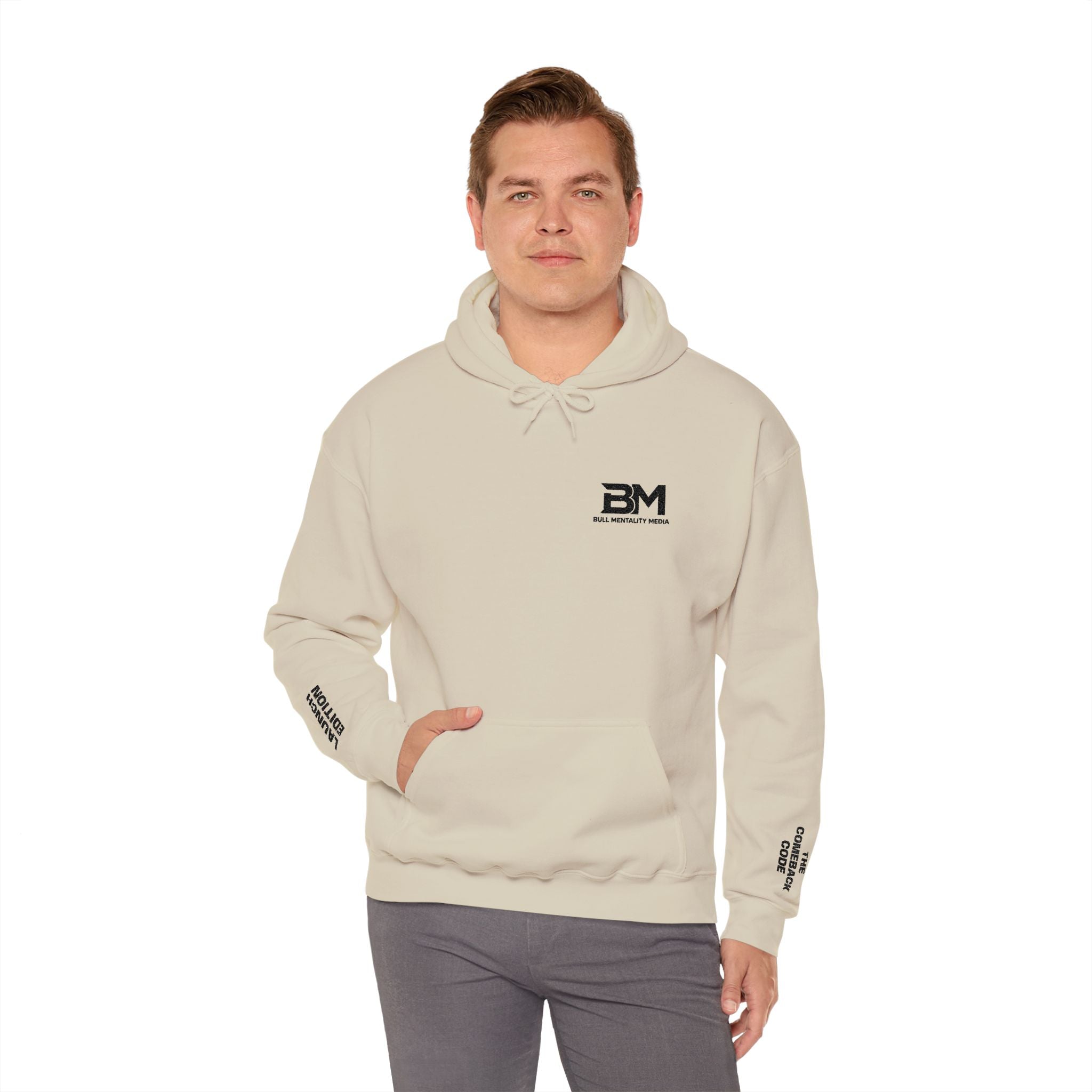 BM Logo Hoodie | Embroidered "Launch Edition"