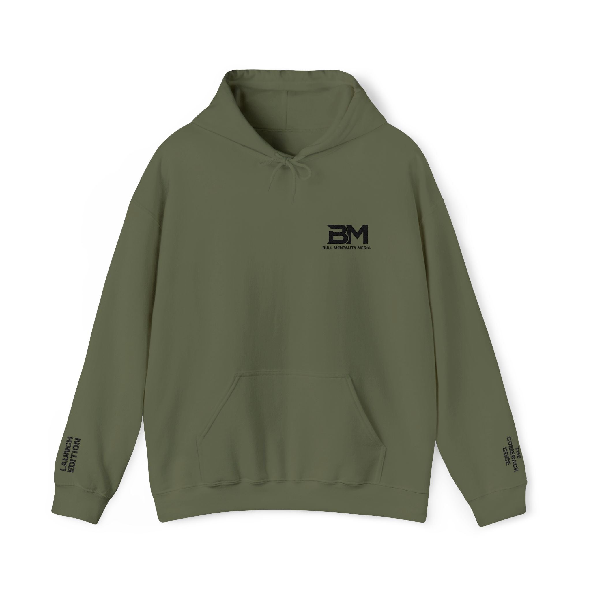 BM Logo Hoodie | Embroidered "Launch Edition"