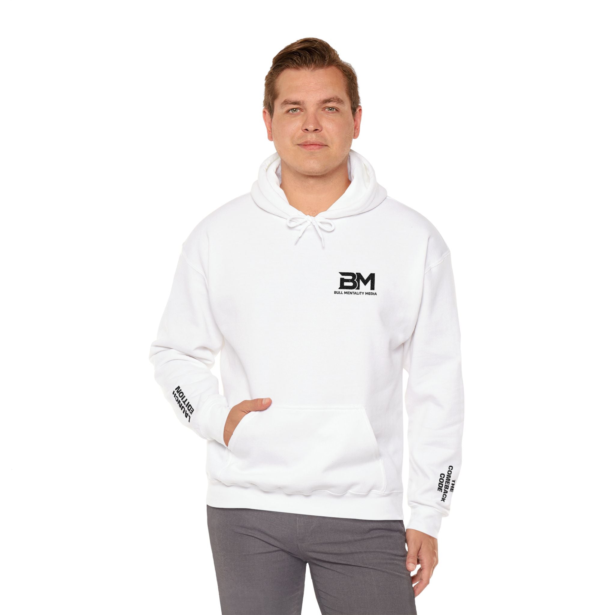 BM Logo Hoodie | Embroidered "Launch Edition"