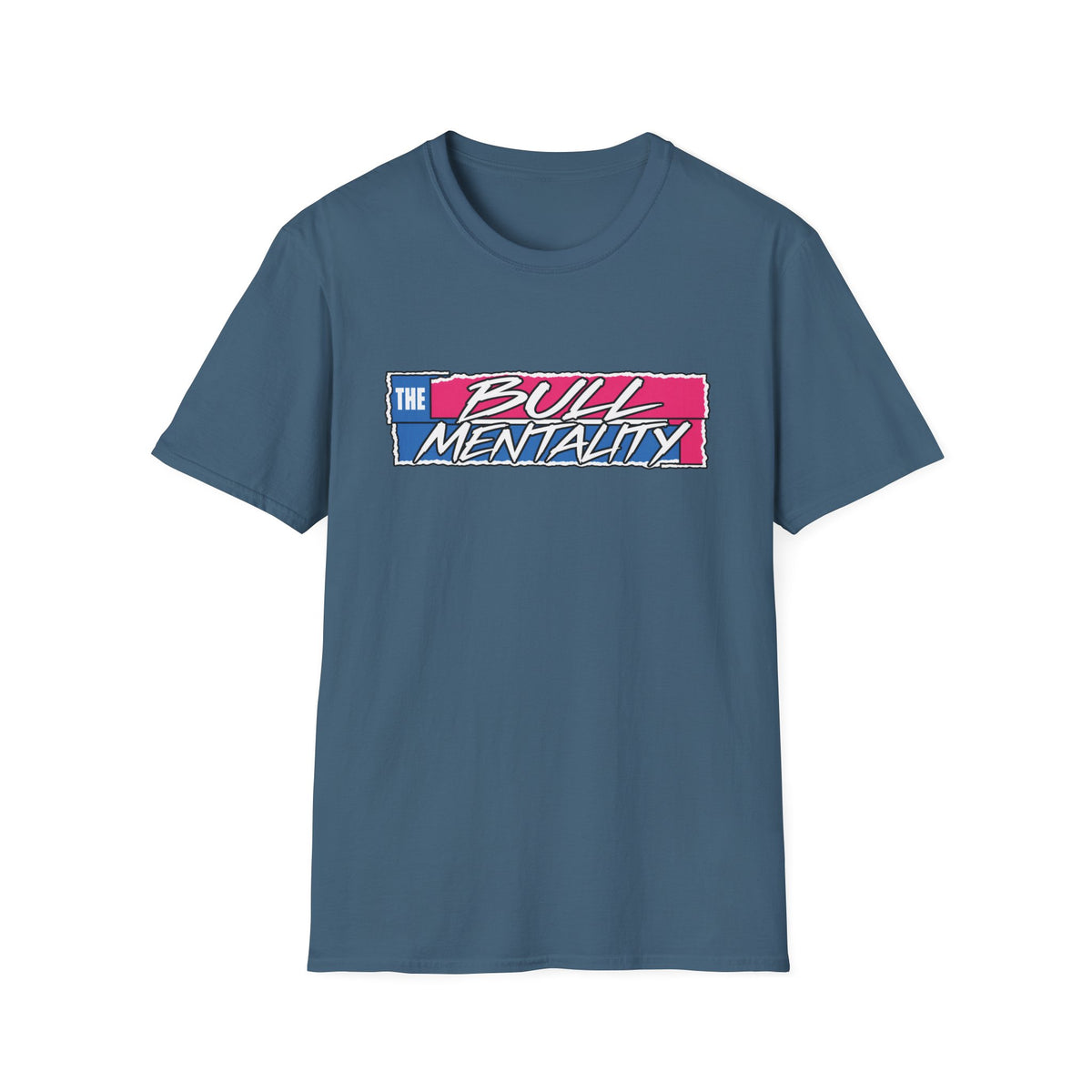 The Bull Mentality T-Shirt — Retro Script Graphic Tee