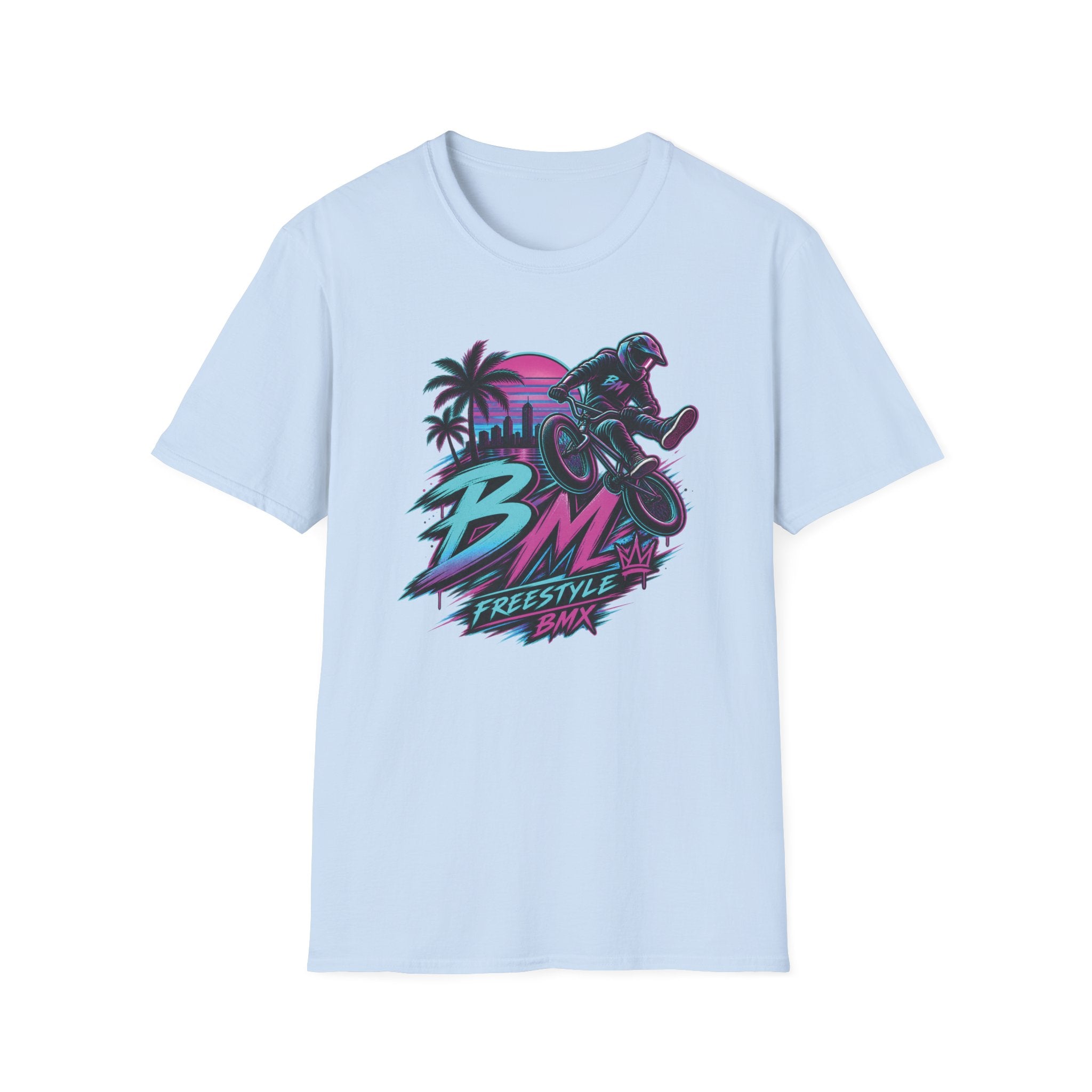 BM Logo Freestyle BMX Style T-Shirt