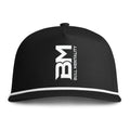 BM Logo Rope Cap — Vintage 'Bull Mentality' Sunwashed Trucker Hat