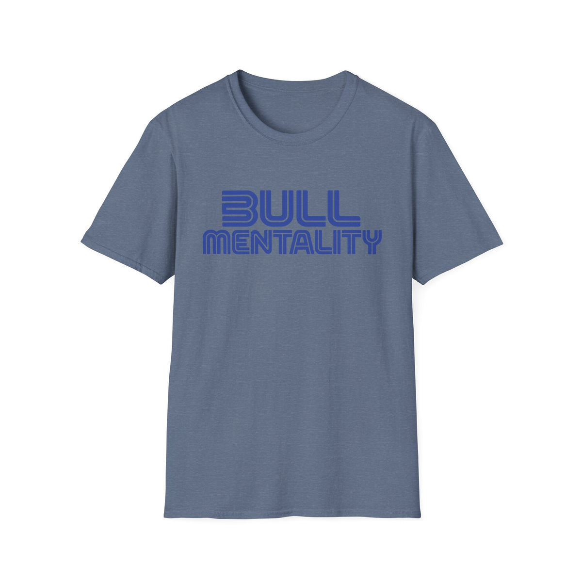 Bull Mentality T‑Shirt — Retro Athletic Graphic Tee