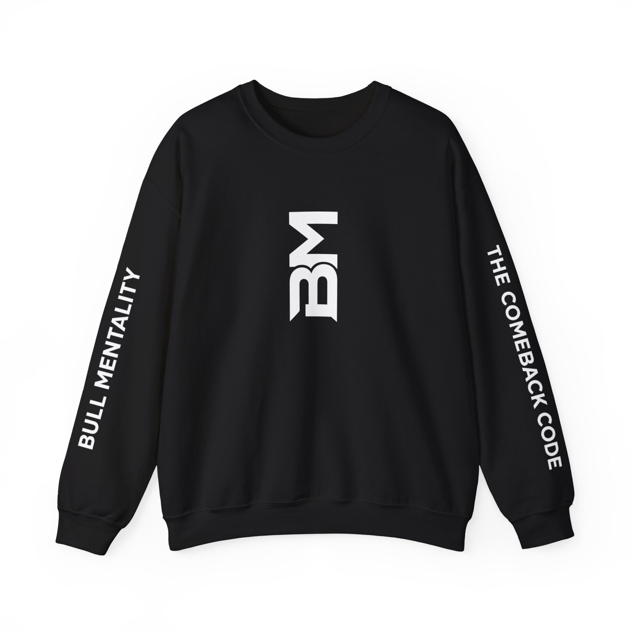 Bull Mentality "BM" Crewneck Sweatshirt — The Comeback Code Launch Edition