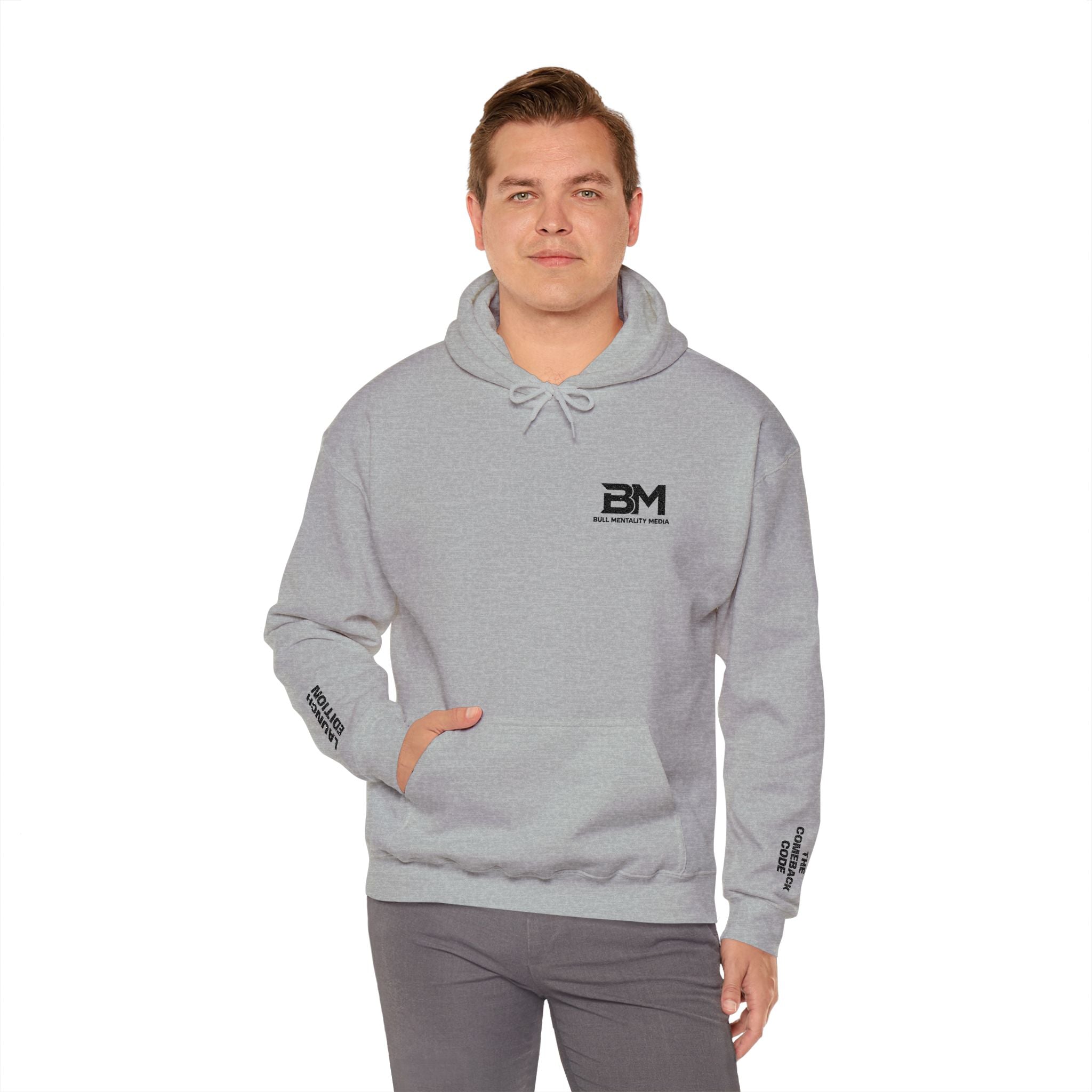 BM Logo Hoodie | Embroidered "Launch Edition"