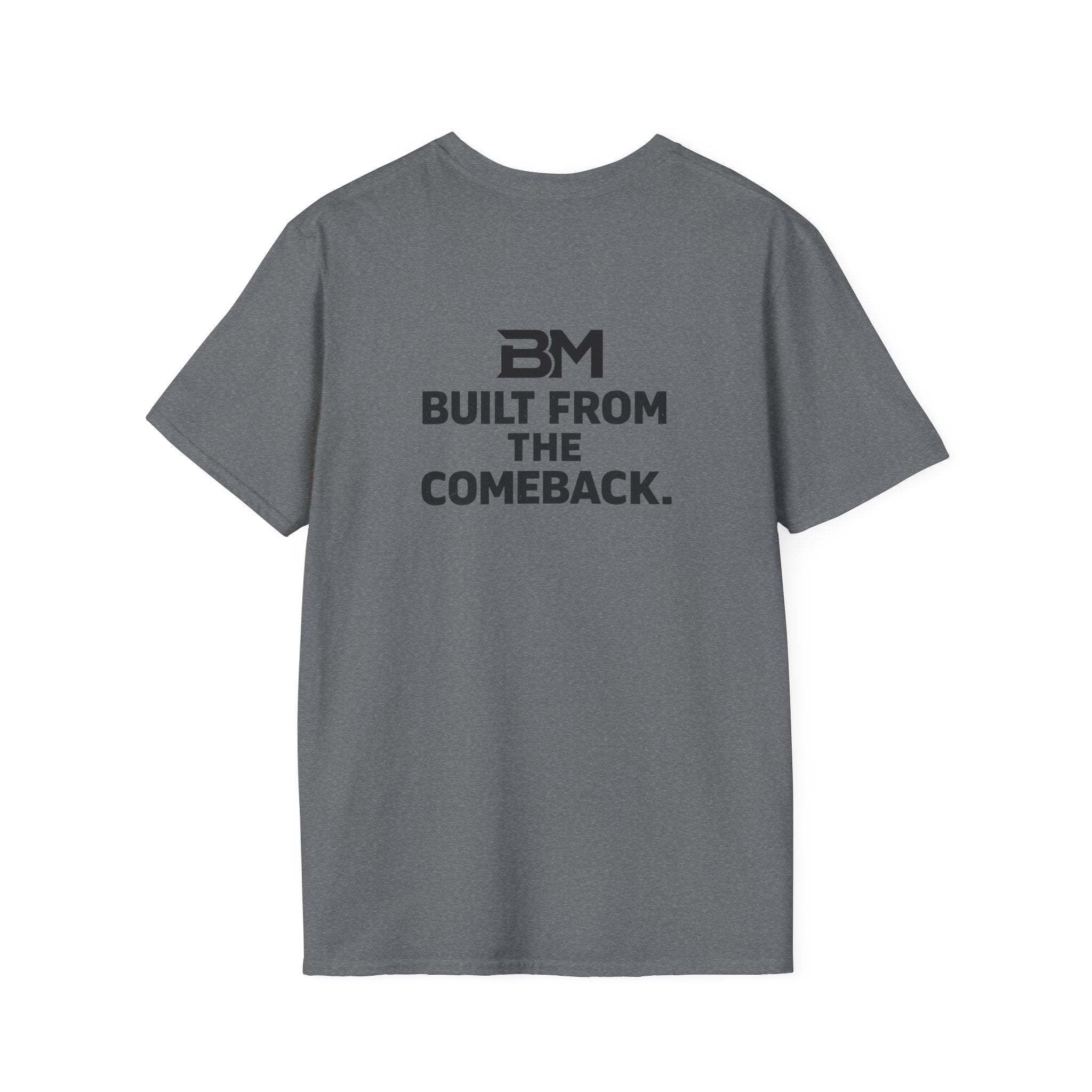 Blank White T-Shirt | Plain Pocketless Crew Tee