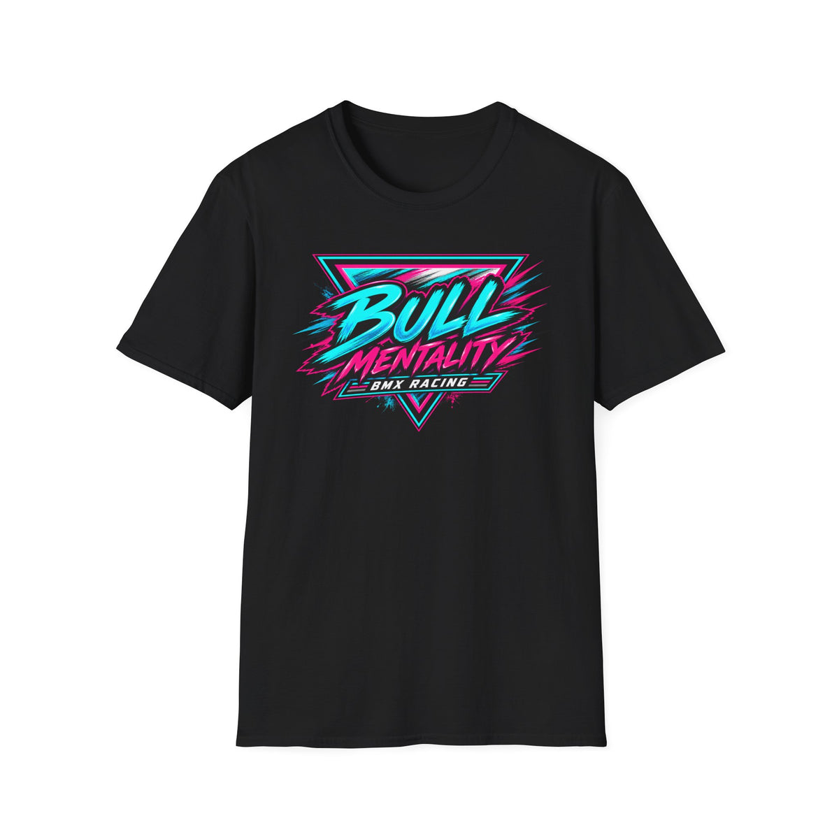 T-Shirt — "Bull Mentality" Retro BMX Racing Graphic Tee