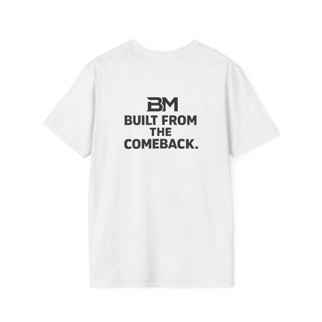 Blank White T-Shirt | Plain Pocketless Crew Tee