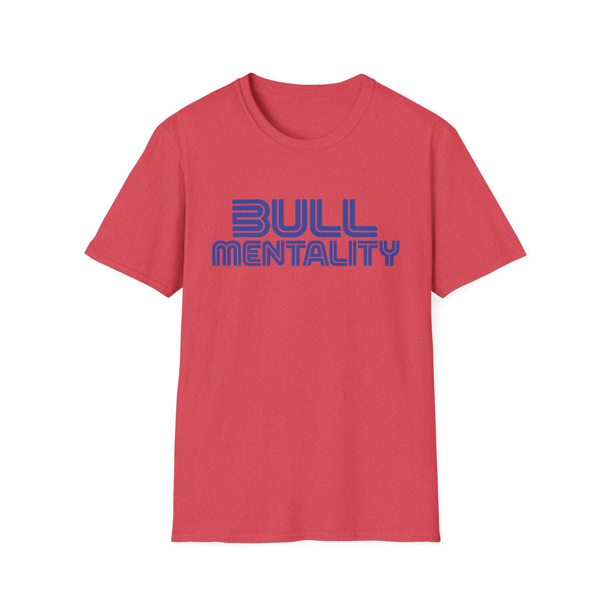 Bull Mentality T‑Shirt — Retro Athletic Graphic Tee