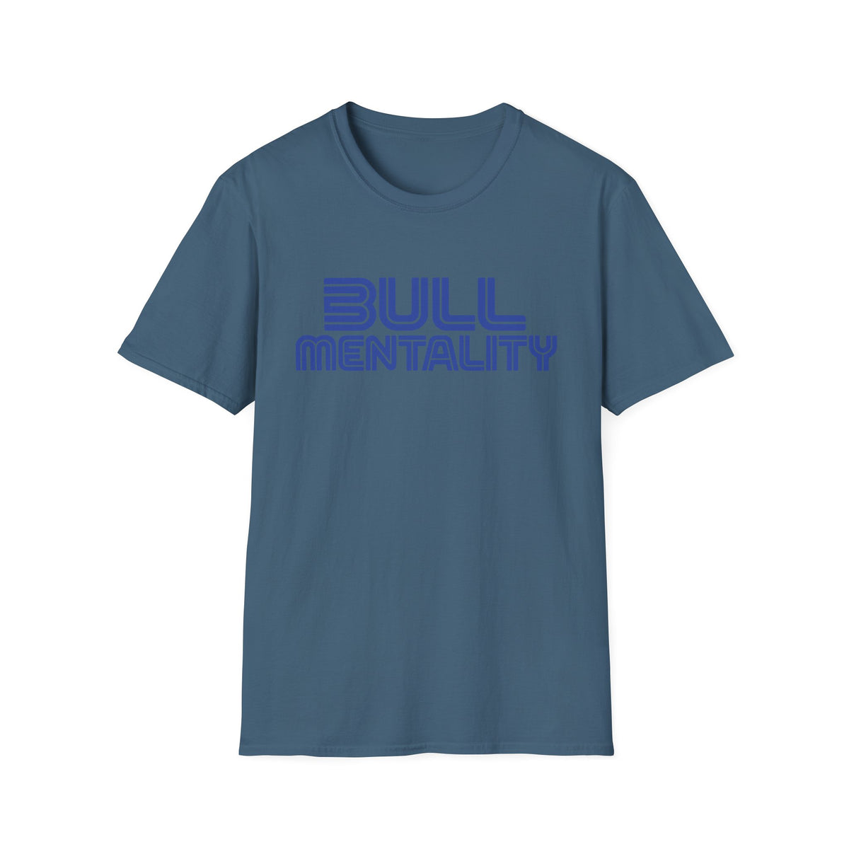 Bull Mentality T‑Shirt — Retro Athletic Graphic Tee
