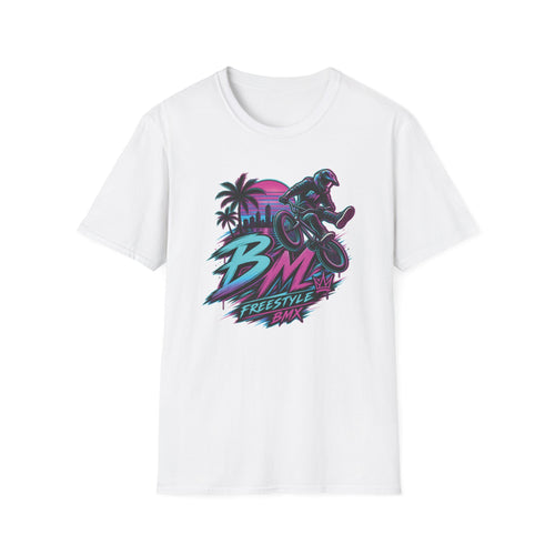 BM Logo Freestyle BMX Style T-Shirt