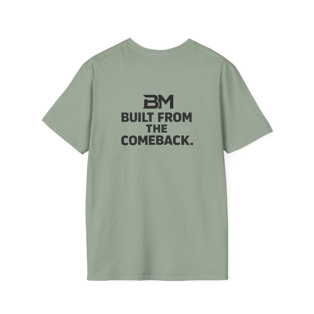 Blank White T-Shirt | Plain Pocketless Crew Tee