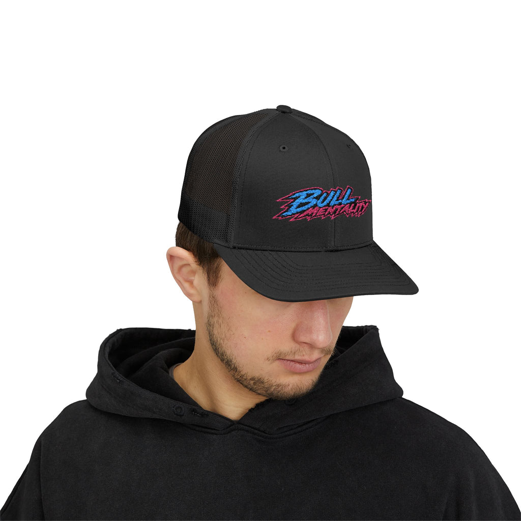 Bull Mentality BMX Trucker Cap -  Snapback Mesh Hat