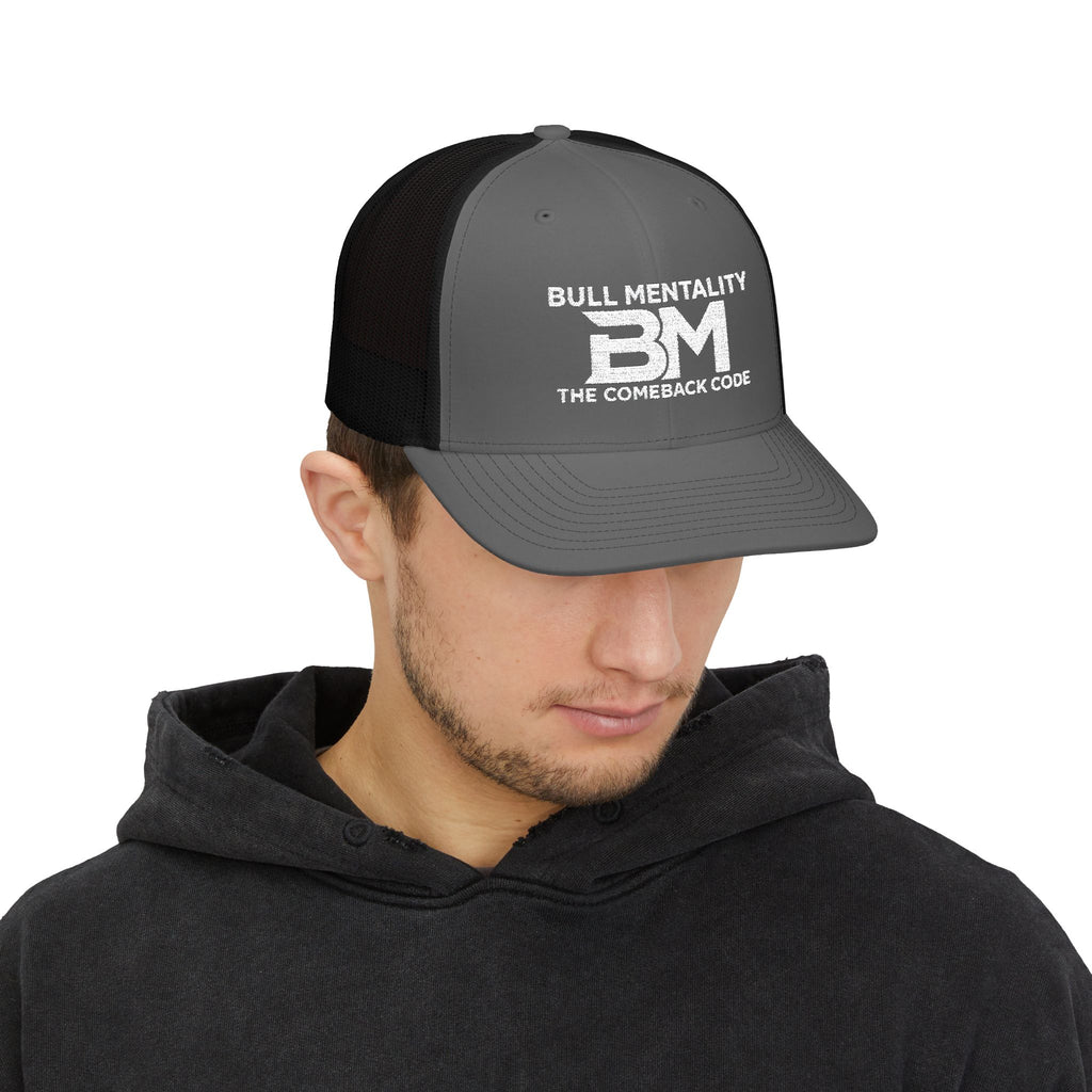 Bull Mentality Trucker Cap – 'The Comeback Code' Launch Edition
