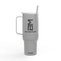 40oz Engraved Insulated Tumbler with Lid & Straw — 'Sill Hospitality' Logo