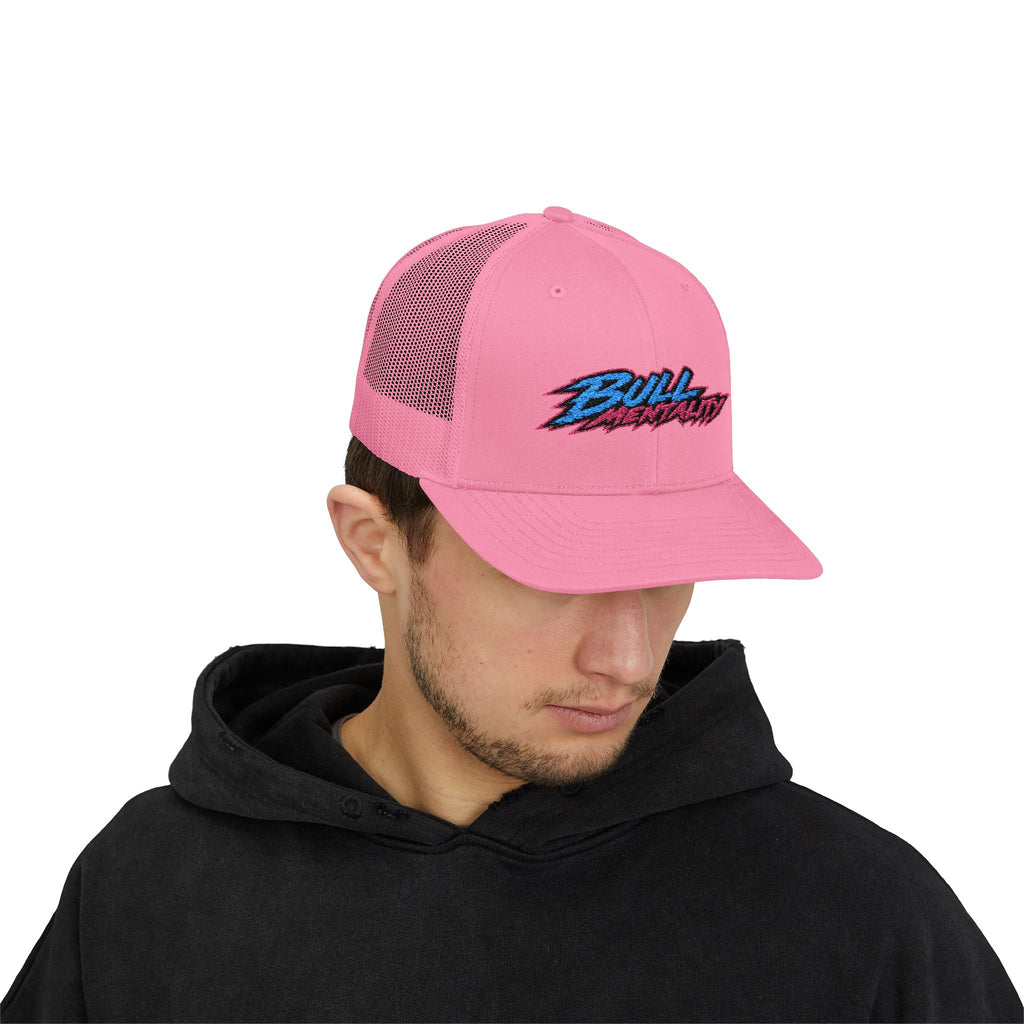 Bull Mentality BMX Trucker Cap -  Snapback Mesh Hat