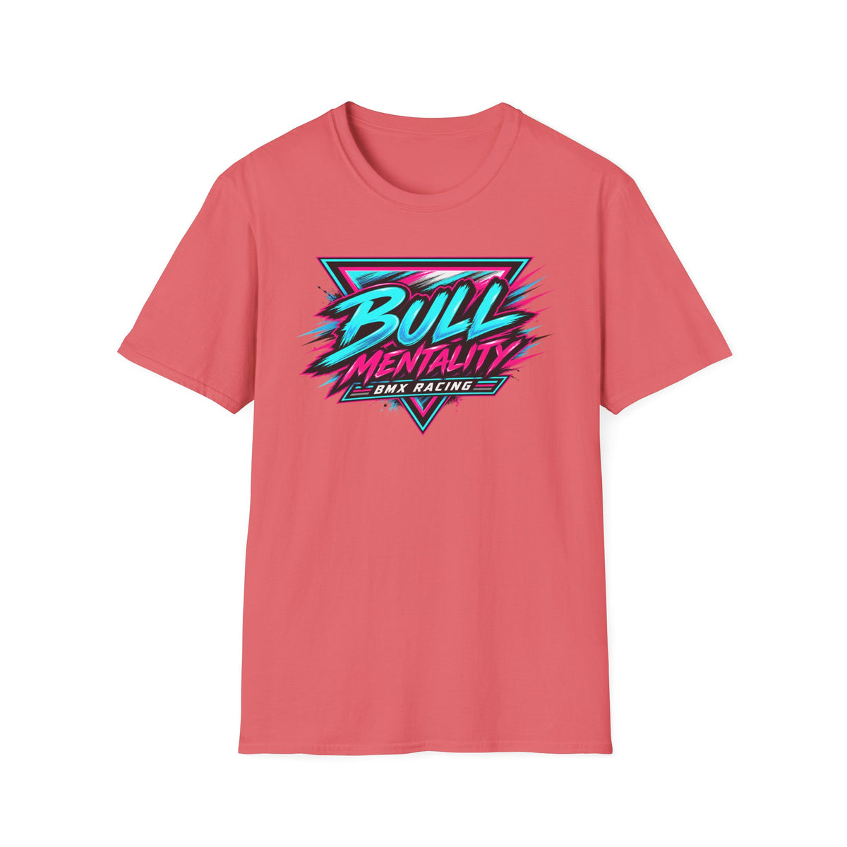 T-Shirt — "Bull Mentality" Retro BMX Racing Graphic Tee